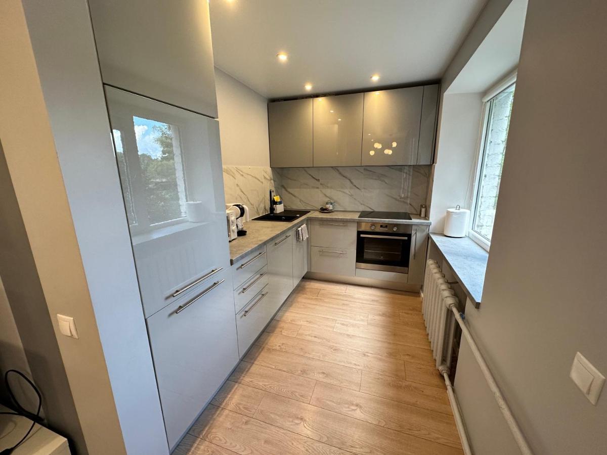 Ferienwohnung Parkside Escape: Stylish 1-Br Riga Exterior foto
