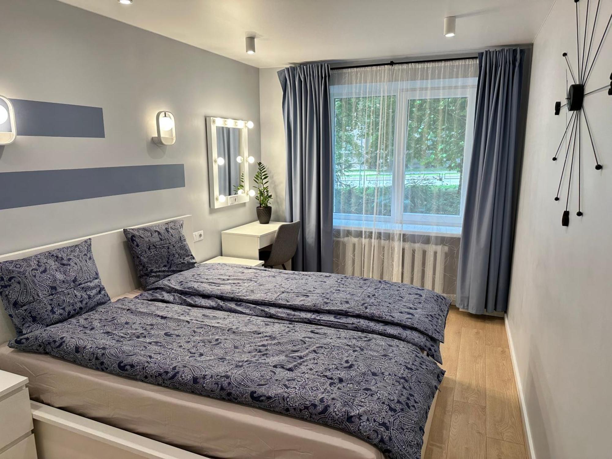 Ferienwohnung Parkside Escape: Stylish 1-Br Riga Exterior foto